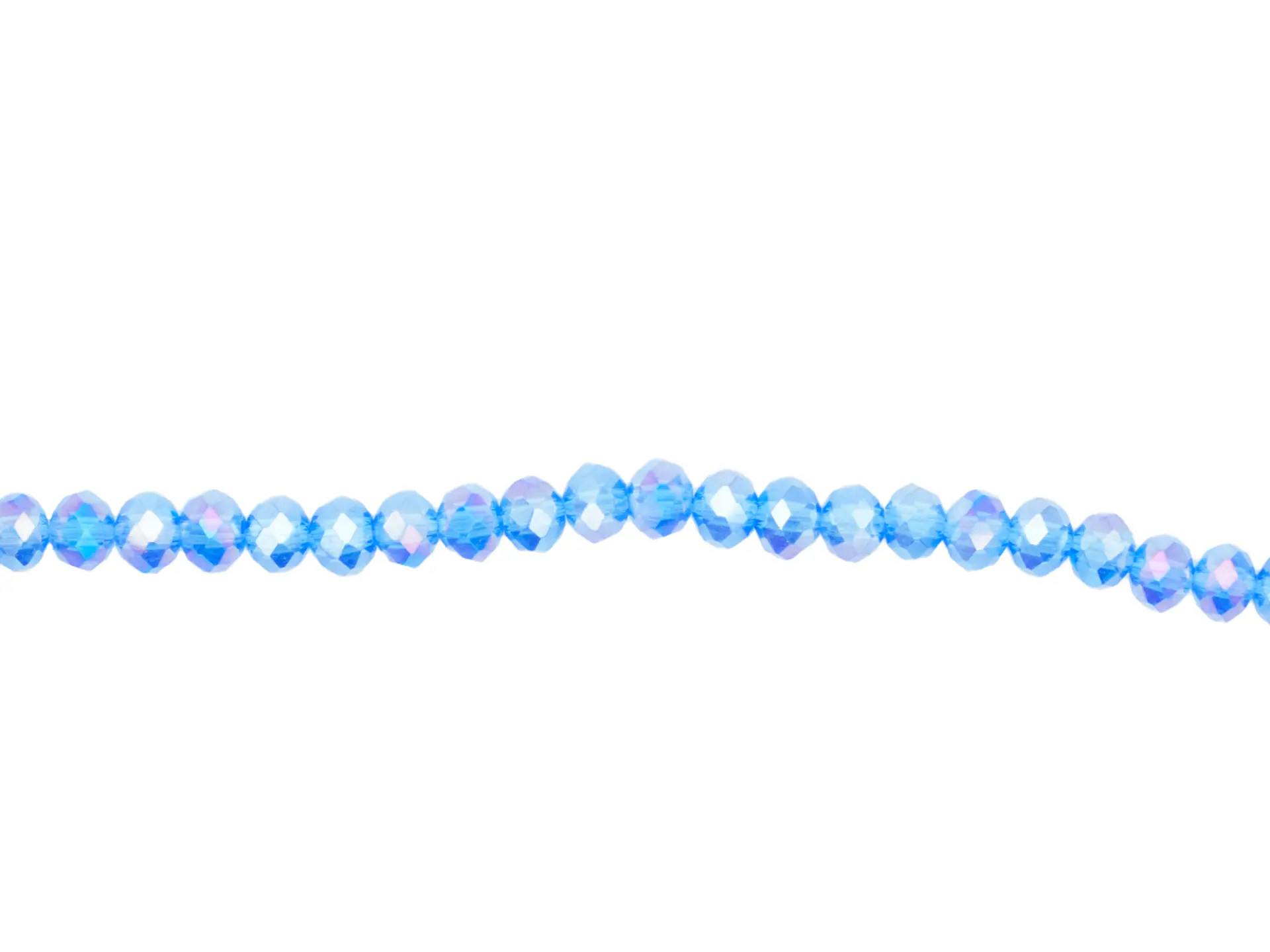 CRISTAL MURANO AZUL COBALTO TRANSPARENTE AB # 3MM 1