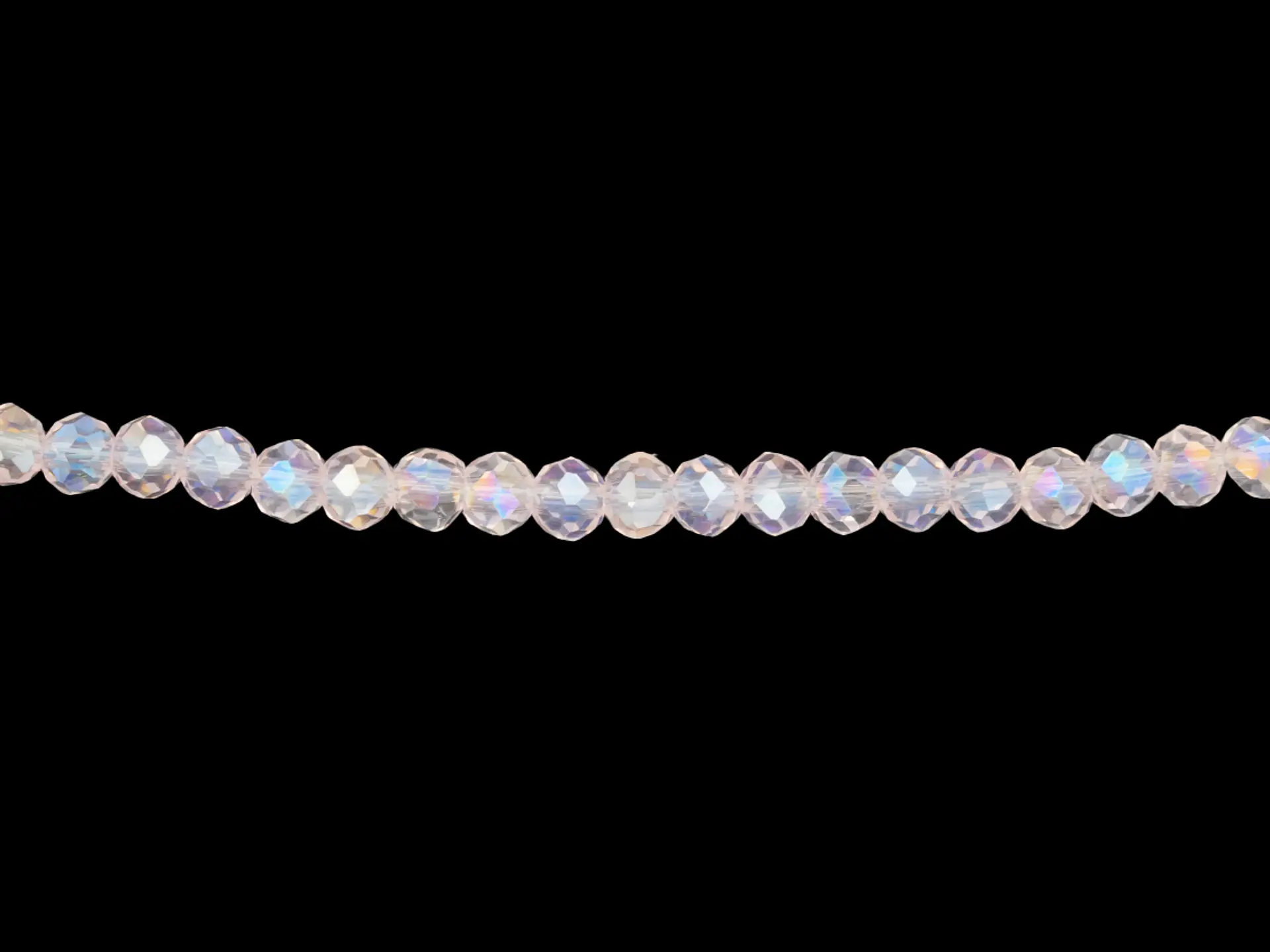 CRISTAL MURANO ROSADO TRANSPARENTE AB # 3MM 1