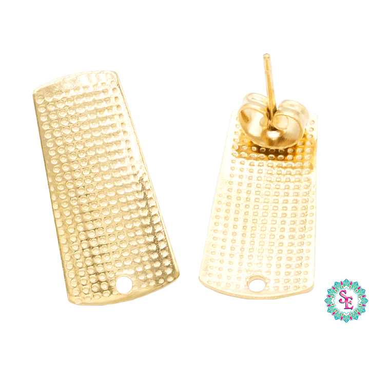 ACERO DORADO TOPO 13 RECTANGULO 21*10MM 1