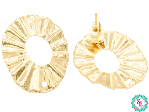  ACERO DORADO TOPO 79 OVALADO CANAL 21*18MM