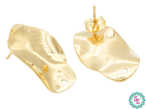  ACERO DORADO TOPO 84 AMORFO GRANDE 25*15MM 