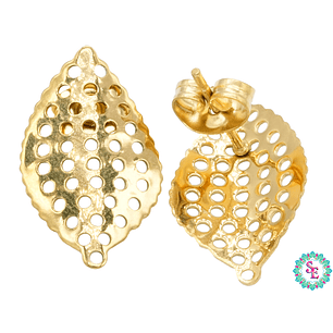 ACERO DORADO TOPO 75 HOJA HUECOS 18*11MM