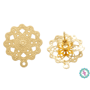 ACERO DORADO TOPO 10*15MM 