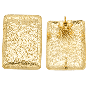 ACERO DORADO TOPO 127  RECTANGULO  25*17MM