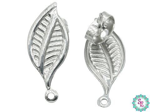 ACERO PLATEADO TOPO 36  HOJA VENAS 19*8MM 