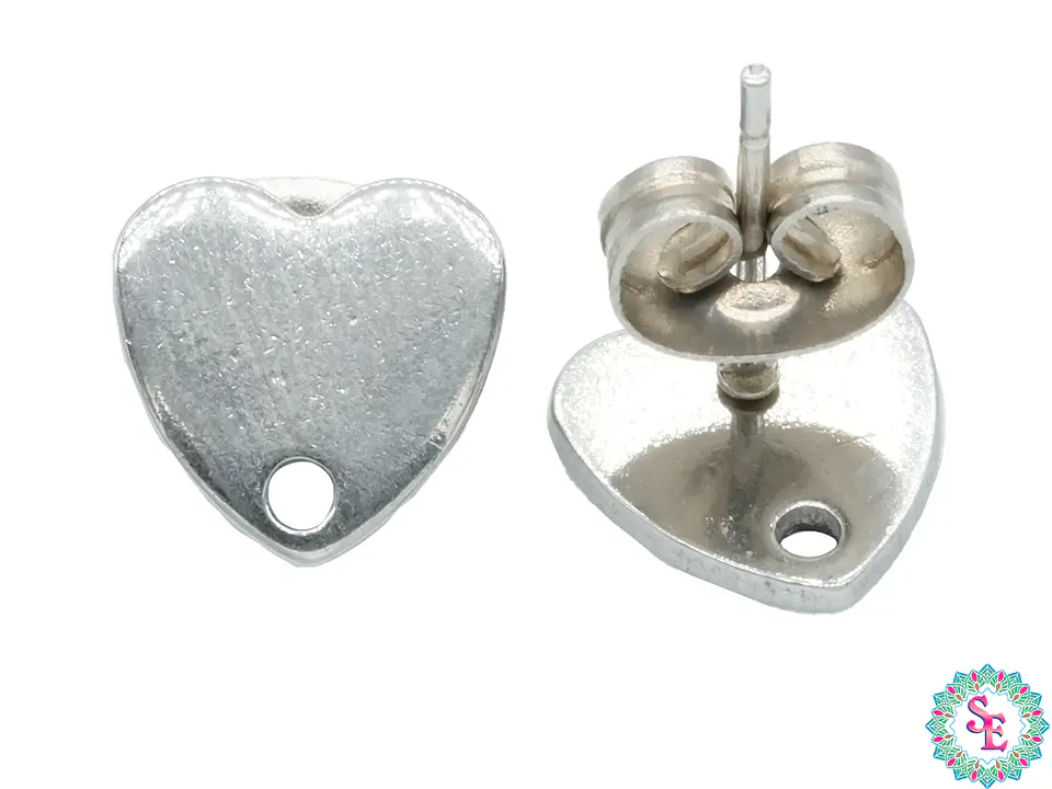 TOPO ACERO FORMA 18 CORAZON  8*8MM  1