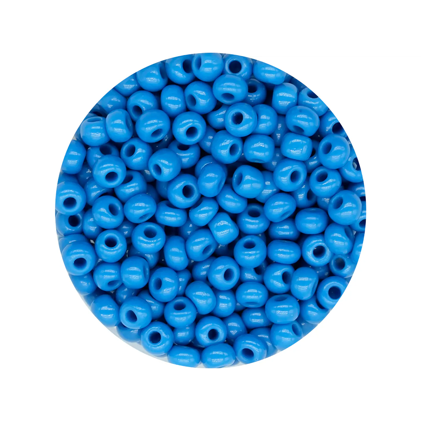 CHAQUIRA CHECA 8/0 AZUL PETROLEO X 20 GRAMOS  1