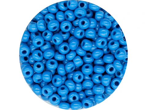 CZECH BEADS 8/0 PETROL BLUE X 20 GRAMS