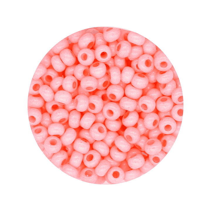 CHAQUIRA CHECA 8/0 (3MM) PALO ROSA X 20 GRAMOS (792 UND APROX) 1