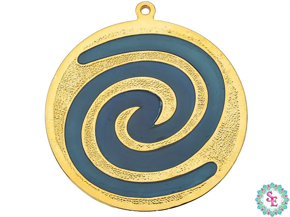 SAMAK  PECTORAL LILIT GRABADO GRANDE  83MM 4