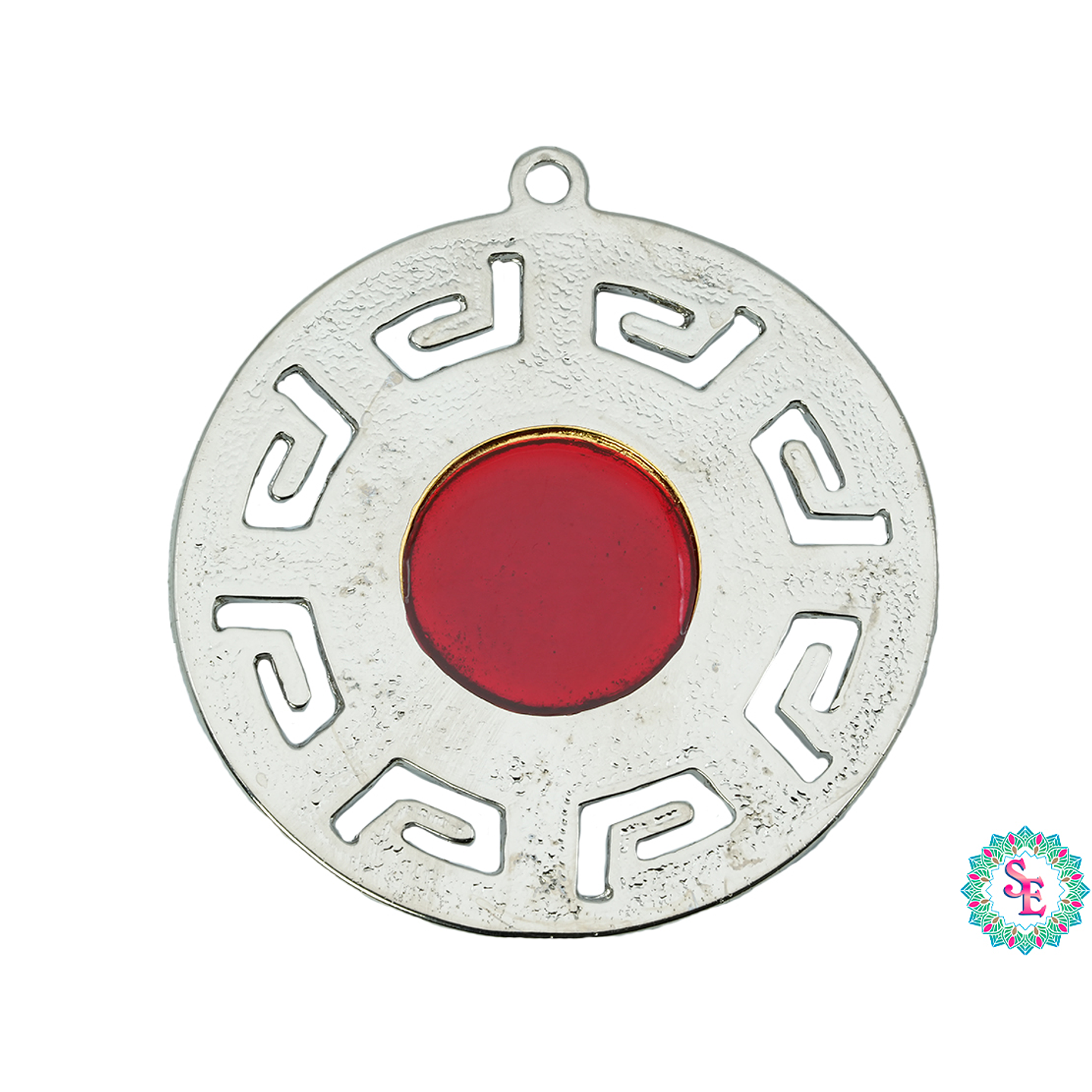 SAMAK  PECTORAL ANDINO GRANDE OCRE 80 MM 6