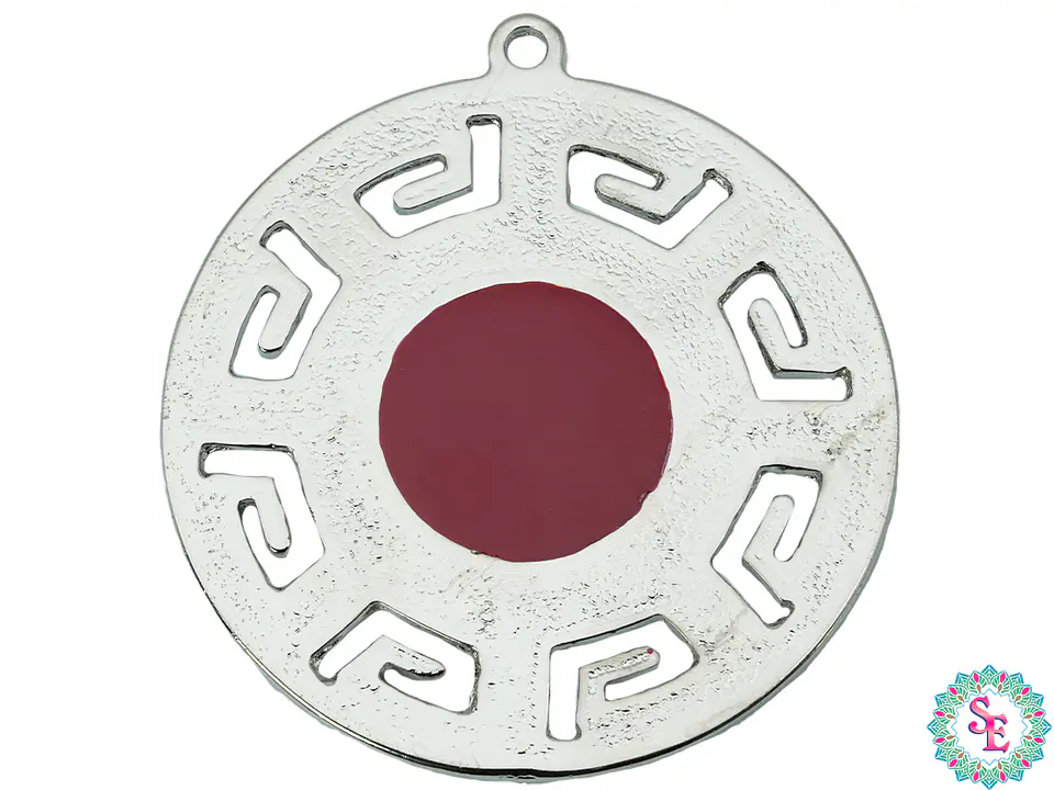 SAMAK  PECTORAL ANDINO GRANDE OCRE 80 MM 7