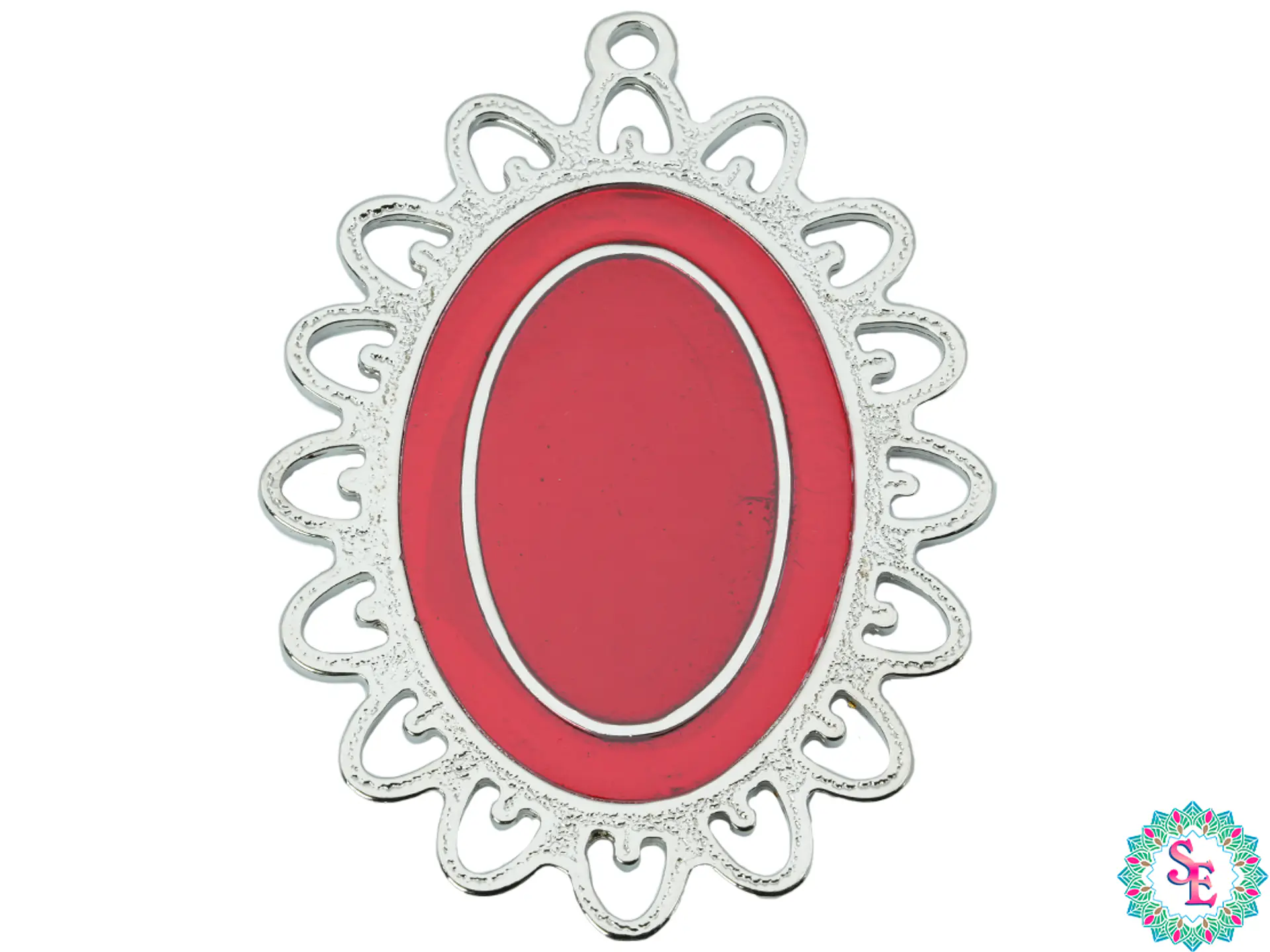 SAMAK  PECTORAL VESUBIO GRANDE NEGRO 90MM 10