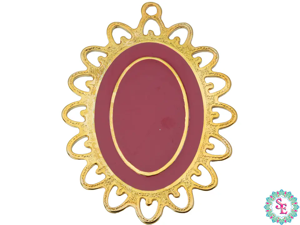 SAMAK  PECTORAL VESUBIO GRANDE NEGRO 90MM 6