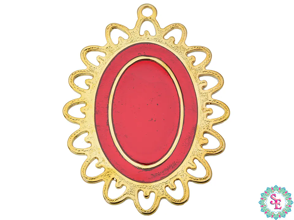 SAMAK  PECTORAL VESUBIO GRANDE NEGRO 90MM 7