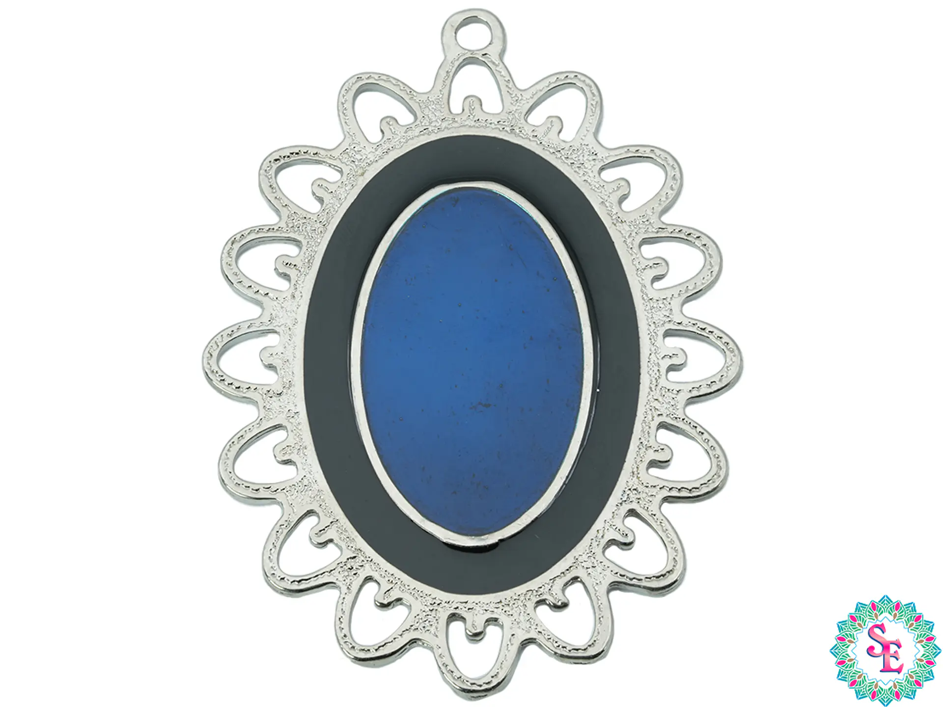 SAMAK  PECTORAL VESUBIO GRANDE NEGRO 90MM 11