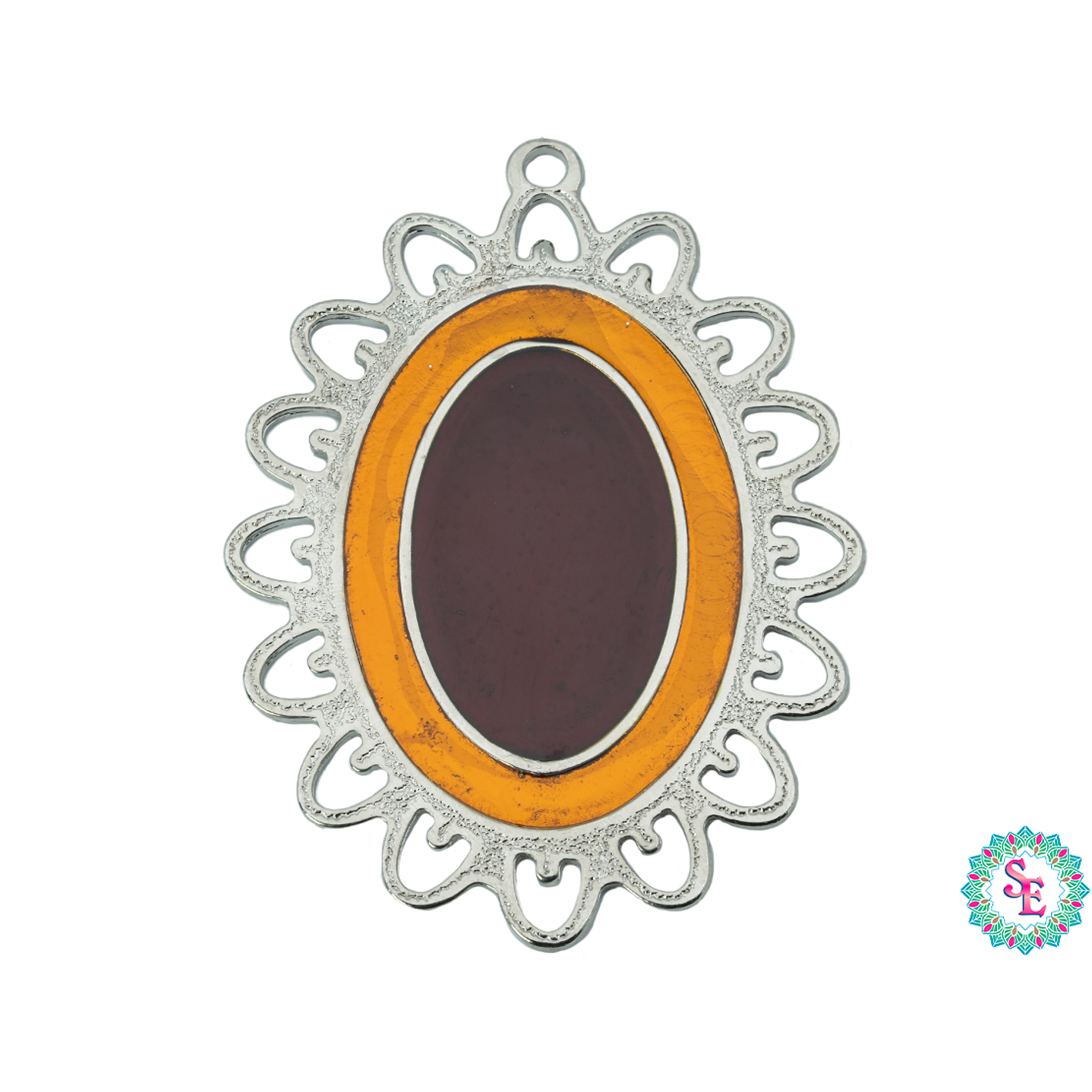 SAMAK  PECTORAL VESUBIO GRANDE NEGRO 90MM 9