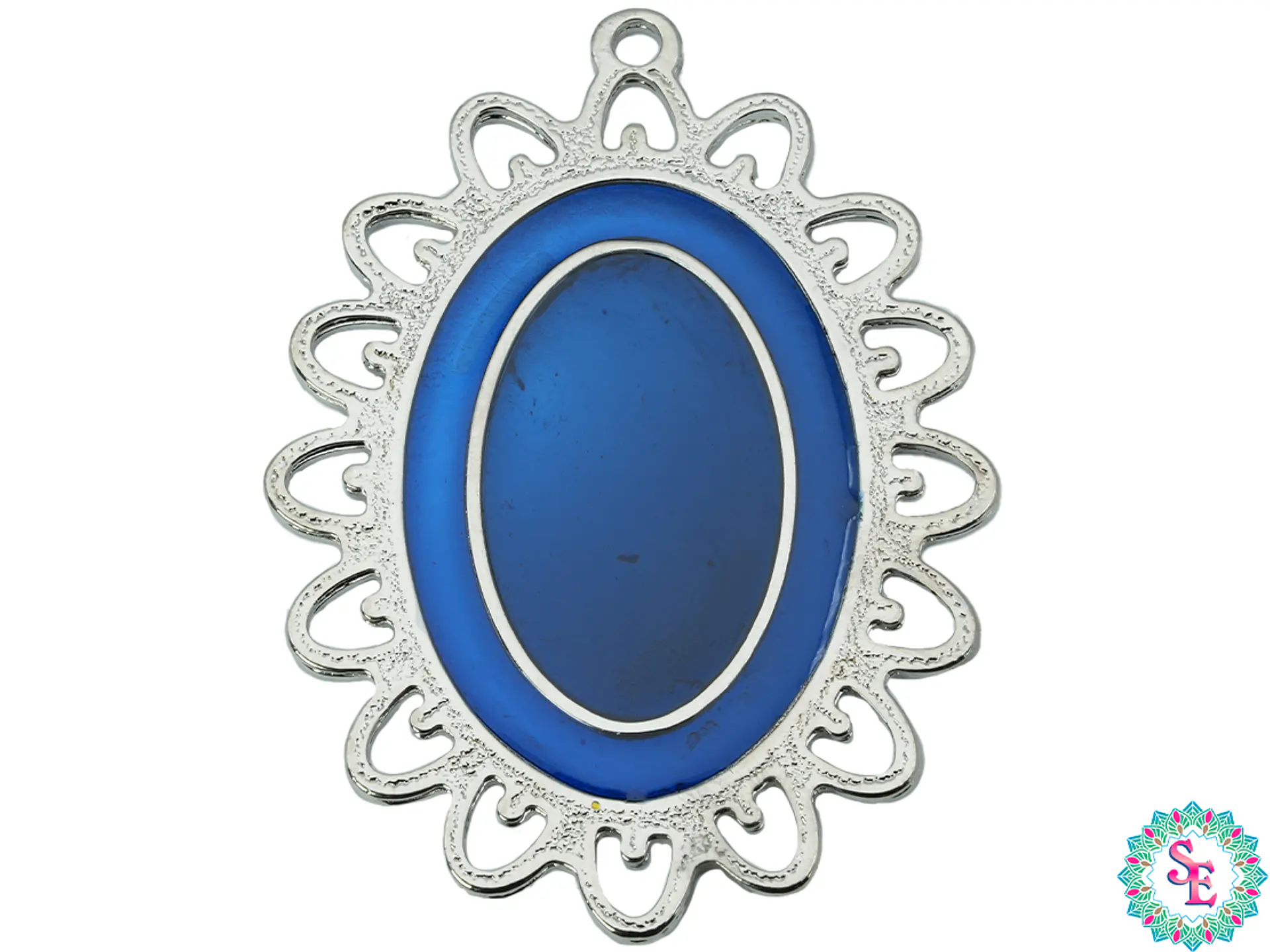 SAMAK  PECTORAL VESUBIO GRANDE NEGRO 90MM 12