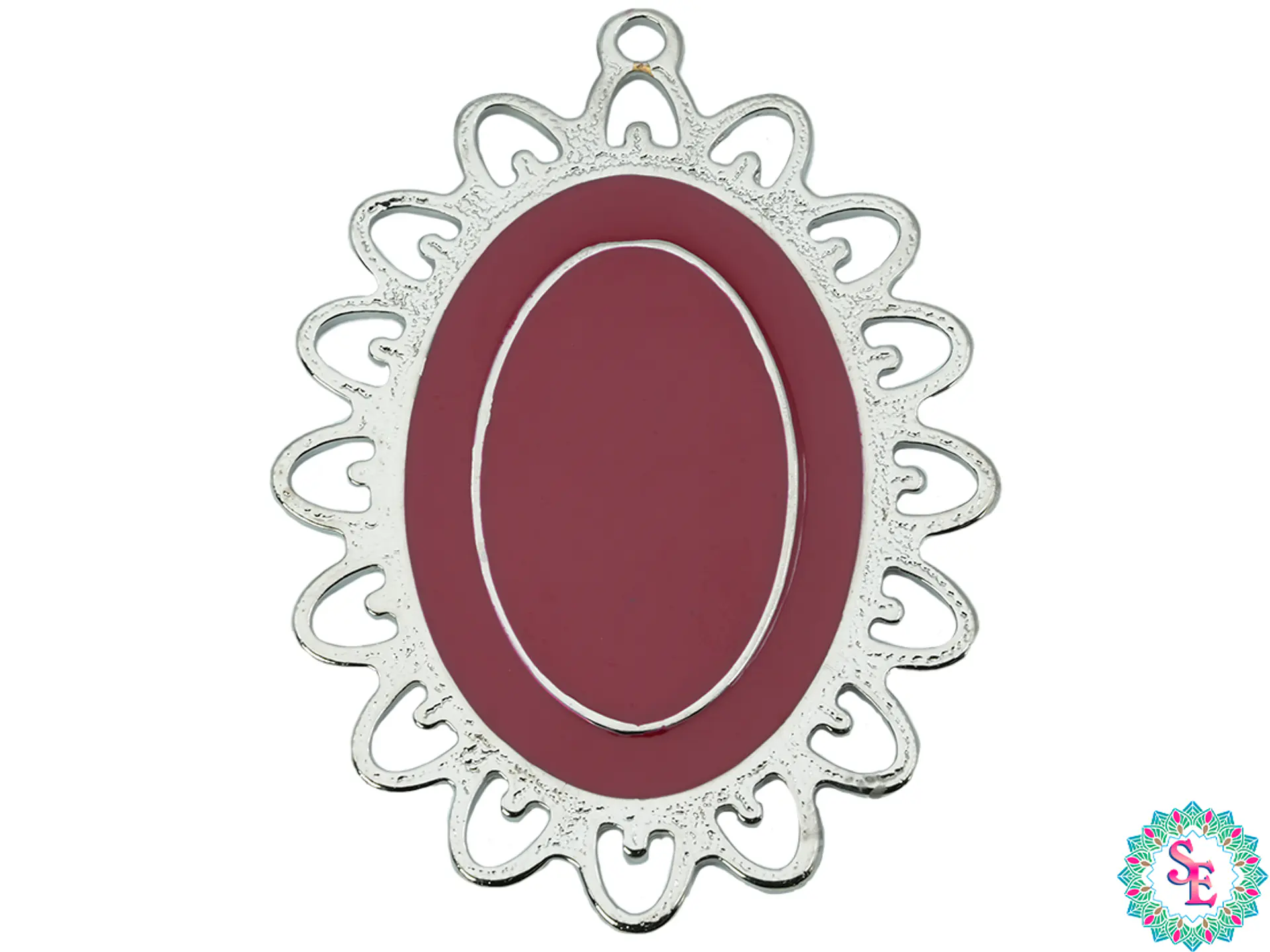 SAMAK  PECTORAL VESUBIO GRANDE NEGRO 90MM 13