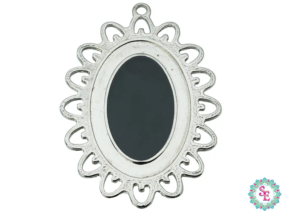 SAMAK  PECTORAL VESUBIO GRANDE NEGRO 90MM 15