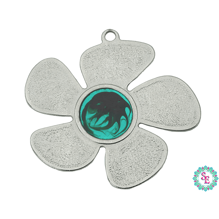 SAMAK  PECTORAL FLOR ELIF GRANDE 90MM 7