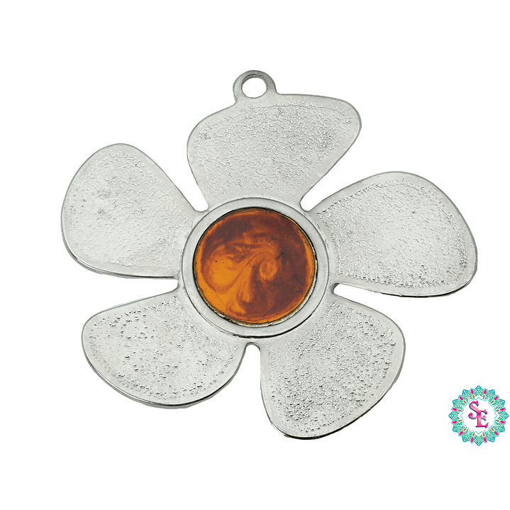 SAMAK  PECTORAL FLOR ELIF GRANDE 90MM 9