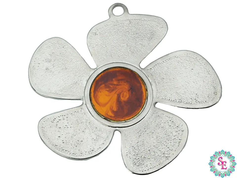 SAMAK  PECTORAL FLOR ELIF GRANDE 90MM 9