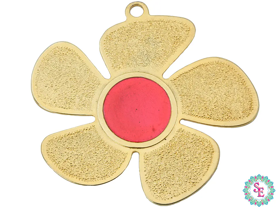 SAMAK  PECTORAL FLOR ELIF GRANDE 90MM 2