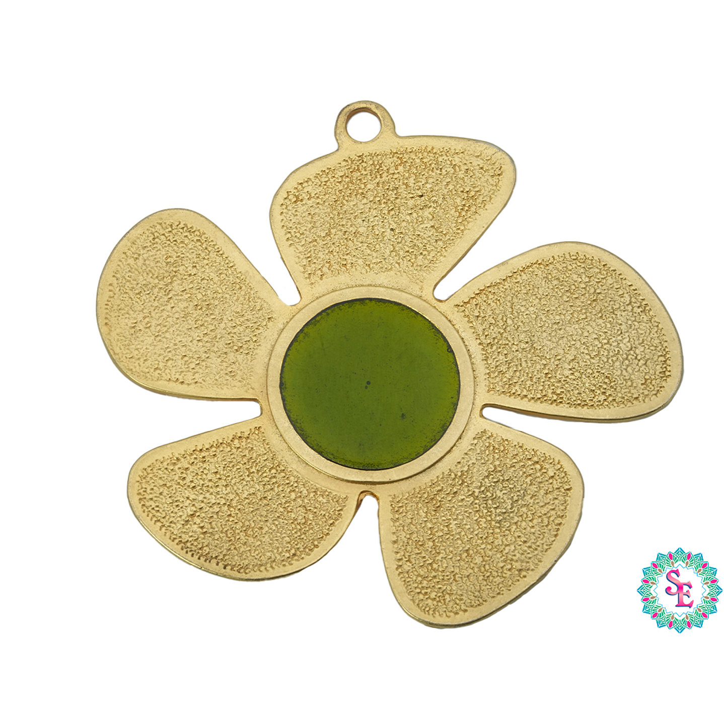 SAMAK  PECTORAL FLOR ELIF GRANDE 90MM 1