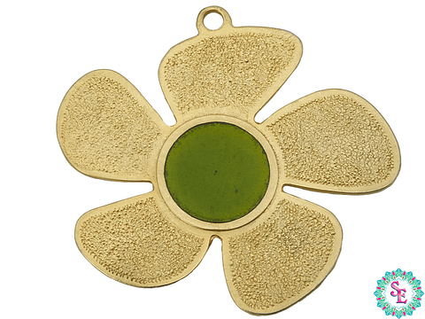 SAMAK  PECTORAL FLOR ELIF GRANDE 90MM