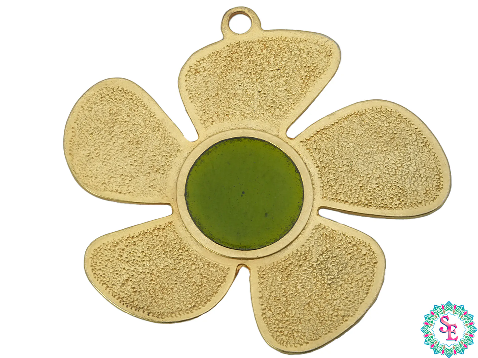 SAMAK  PECTORAL FLOR ELIF GRANDE 90MM 1