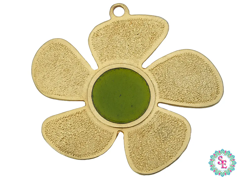 SAMAK  PECTORAL FLOR ELIF GRANDE 90MM 1