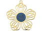 SAMAK DORADA  PECTORAL FLOR DALLANA 80MM - thumbnail 4