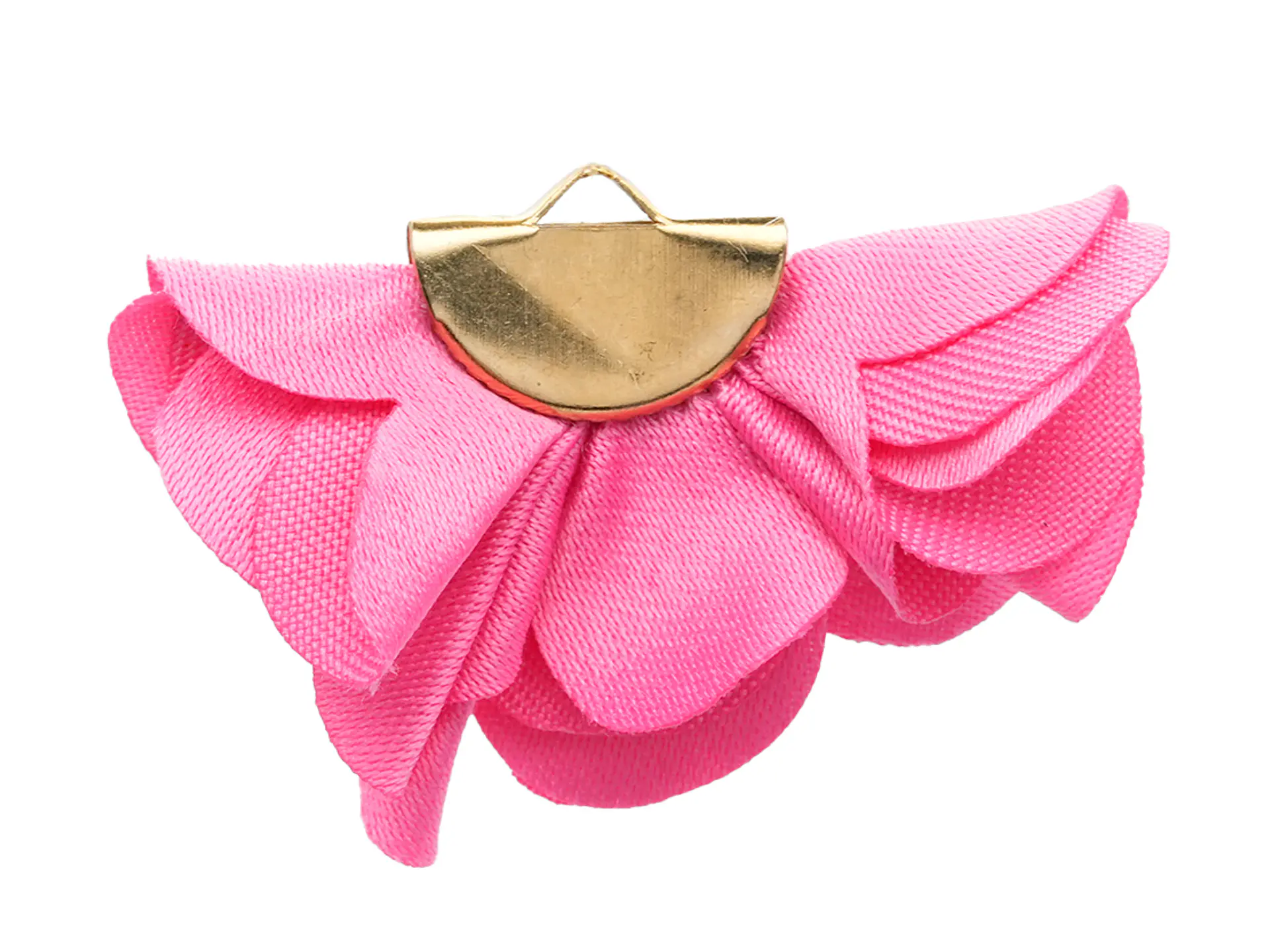 FLOR TELA  HERRAJE EMPANADA DORADO 2
