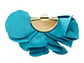 FLOR TELA  HERRAJE EMPANADA DORADO - Miniatura 4