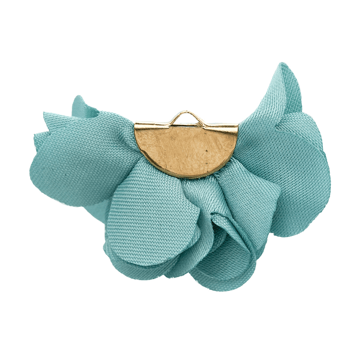 FLOR TELA  HERRAJE EMPANADA DORADO 5