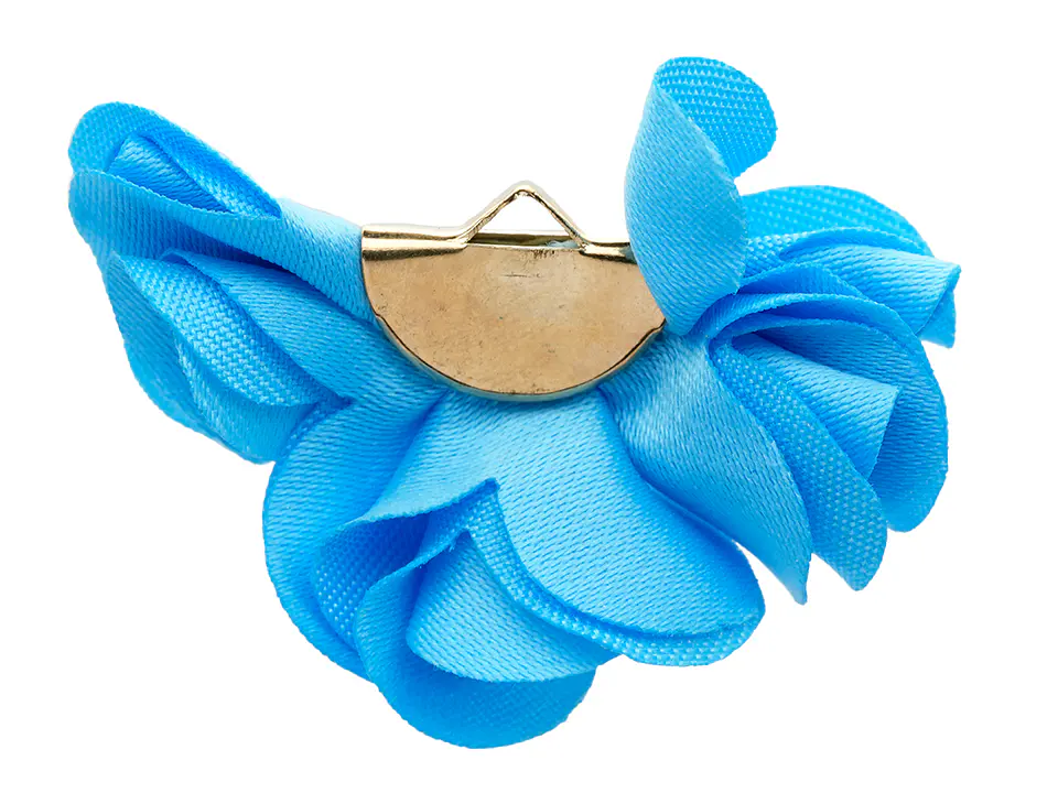 FLOR TELA  HERRAJE EMPANADA DORADO 6