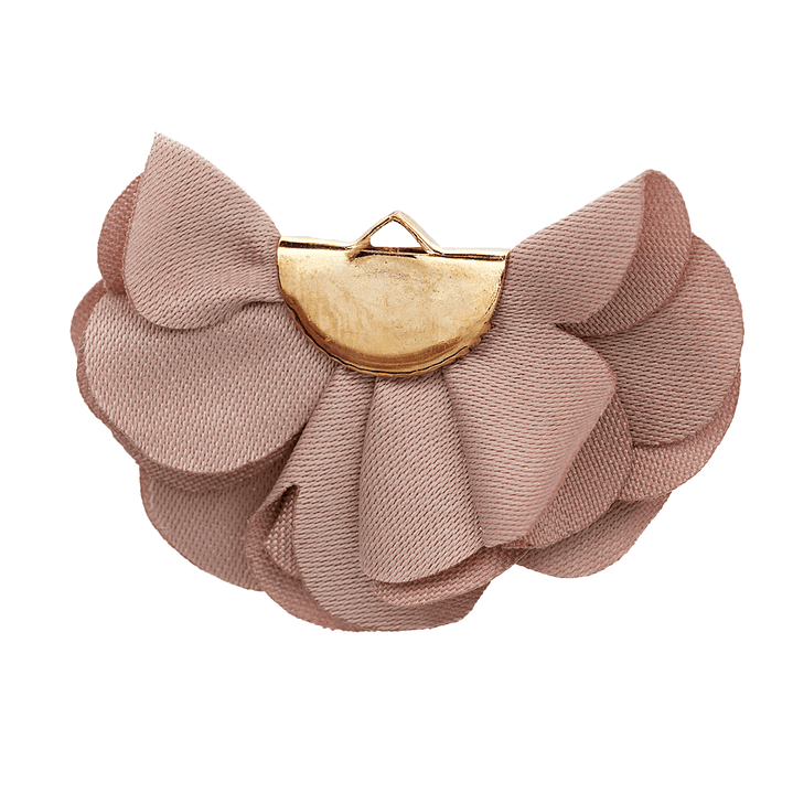 FLOR TELA  HERRAJE EMPANADA DORADO 7