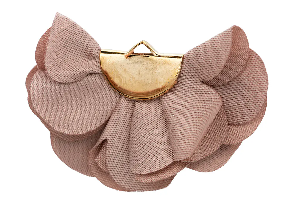FLOR TELA  HERRAJE EMPANADA DORADO 7