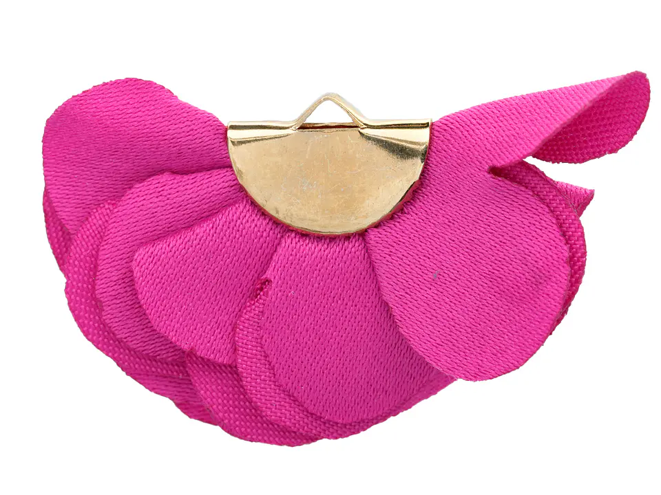 FLOR TELA  HERRAJE EMPANADA DORADO 8
