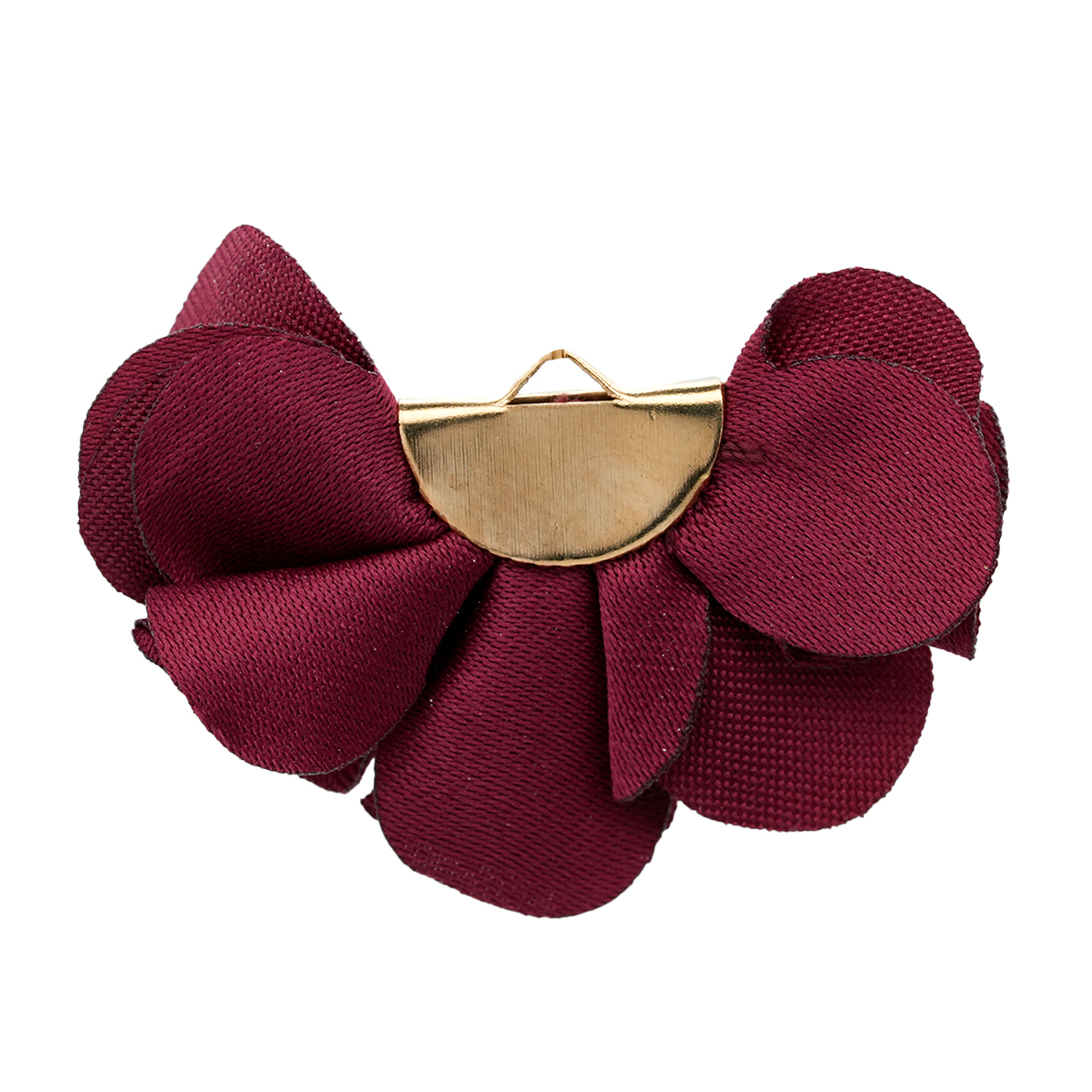 FLOR TELA  HERRAJE EMPANADA DORADO 10