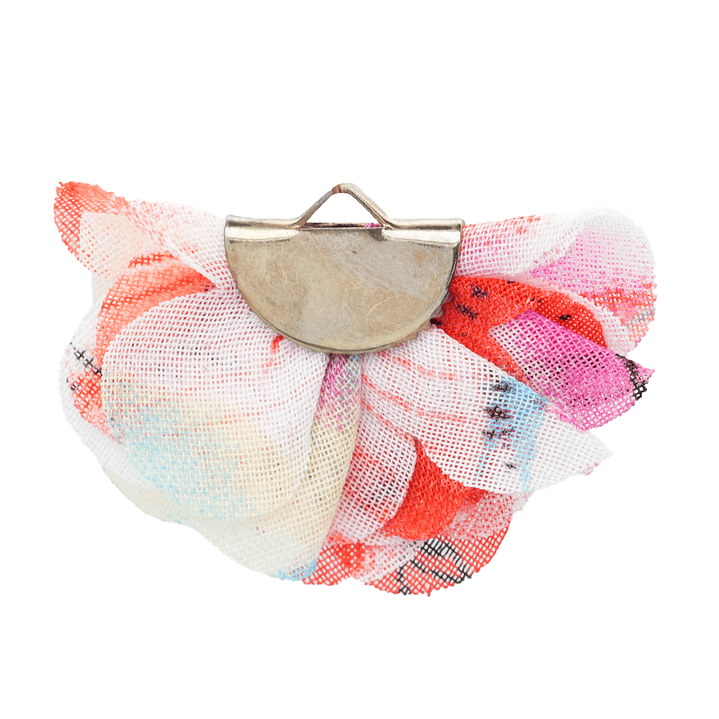 FLOR TELA  HERRAJE EMPANADA DORADO 14