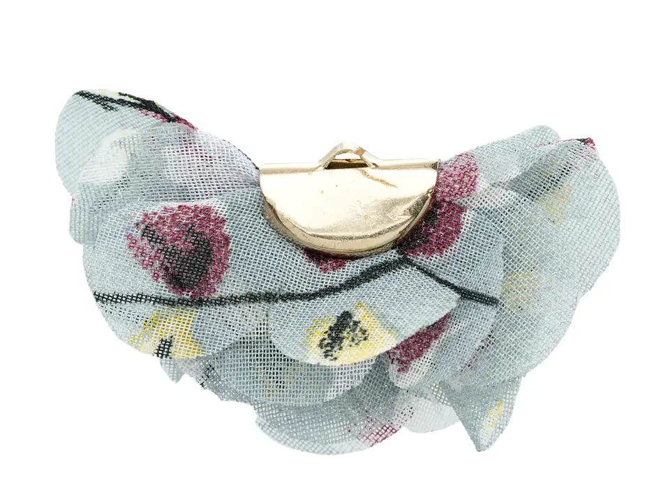 FLOR TELA  HERRAJE EMPANADA DORADO 17