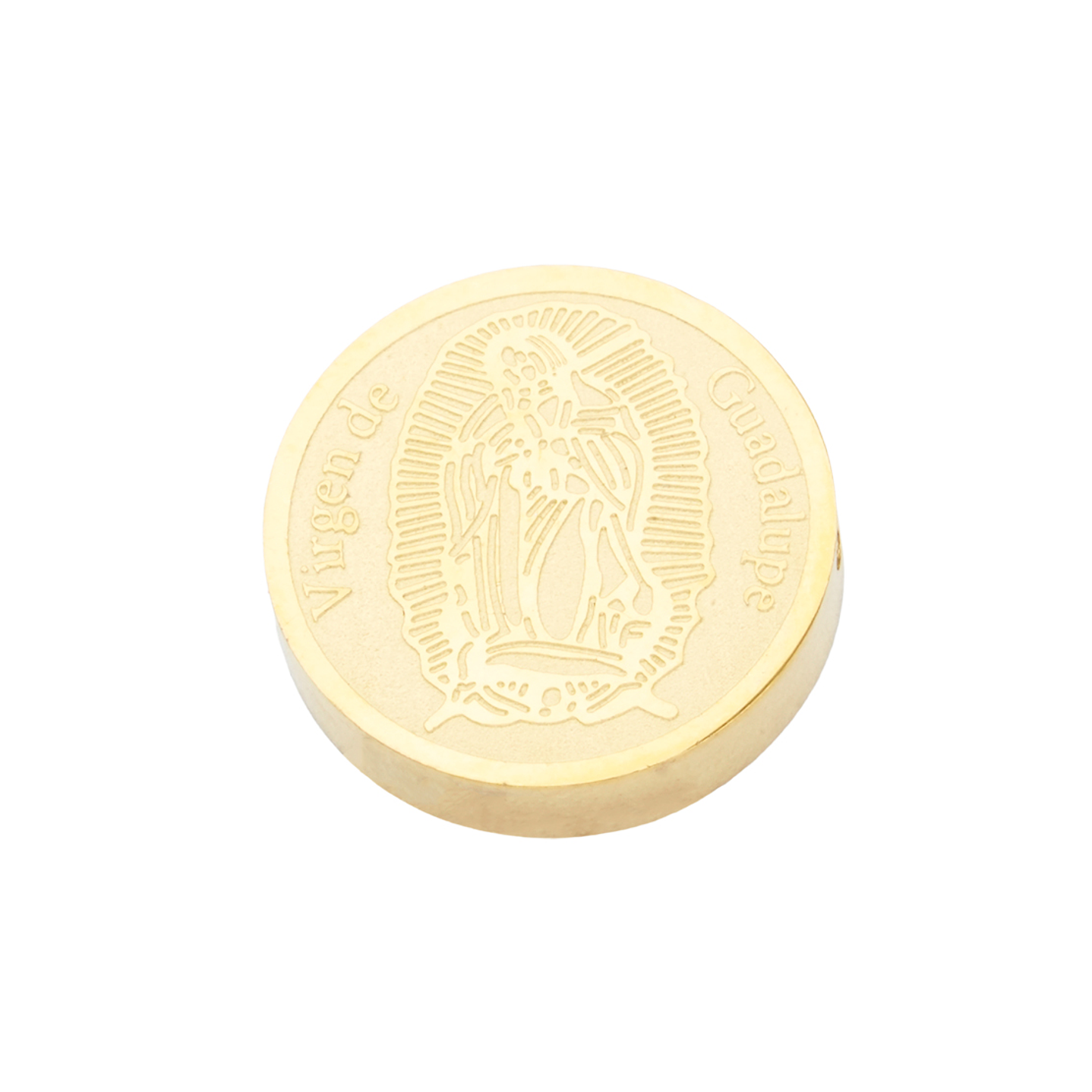 ACERO DORADO CENTRO VIRGEN GUADALUPE 8MM 1