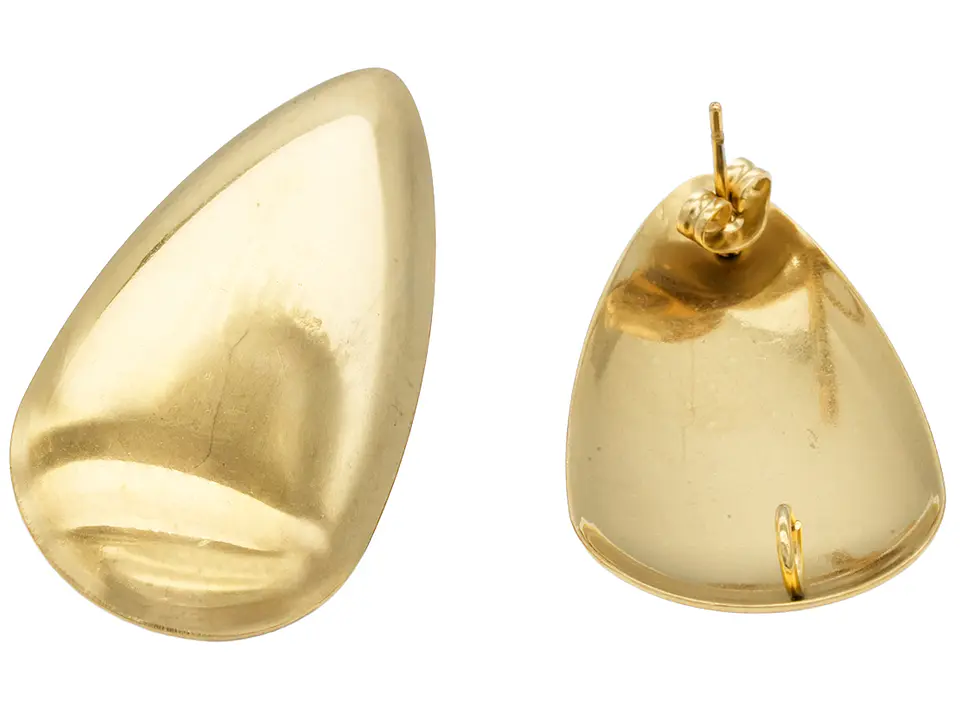 ACERO DORADO TOPO 139 LAGRIMA MAXI 40*20MM 1