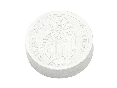 ACERO PLATEADO CENTRO VIRGEN DEL CARMEN 10MM