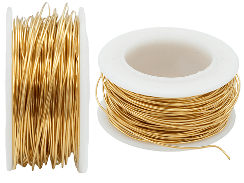  ACERO DORADO ALAMBRE 0.6MM #22  