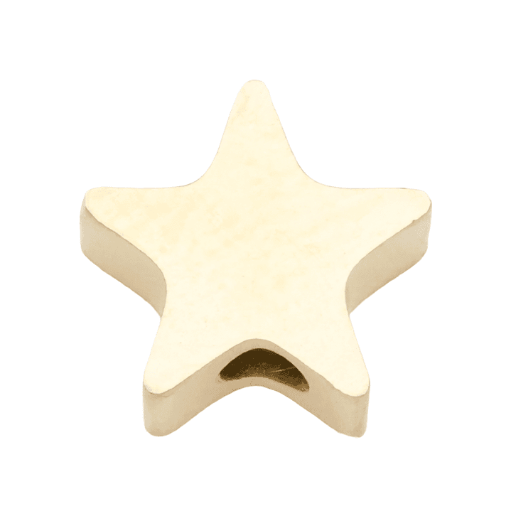 ACERO DORADO CENTRO ESTRELLA 10*3MM 1