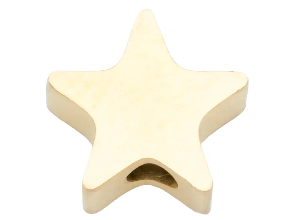 ACERO DORADO CENTRO ESTRELLA 10*3MM 1