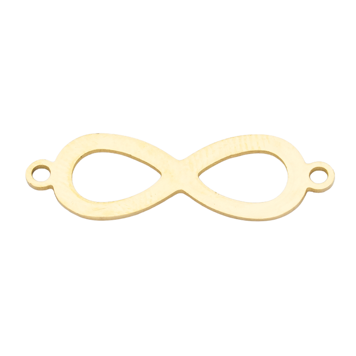 ACERO DORADO CENTRO PULSERA INFINITO PLANO 25*9MM 1